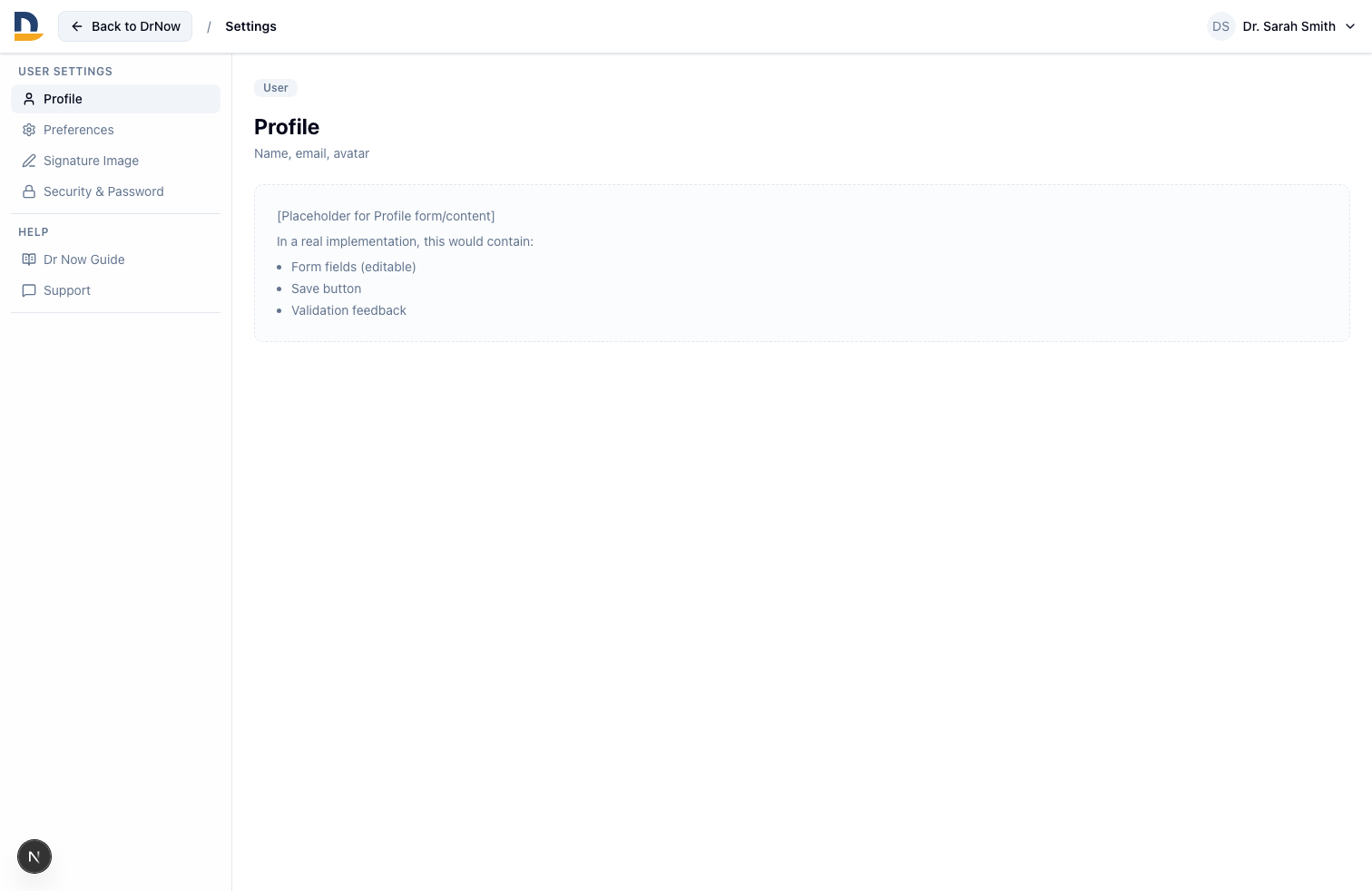 Practitioner signature image management screenshot 3